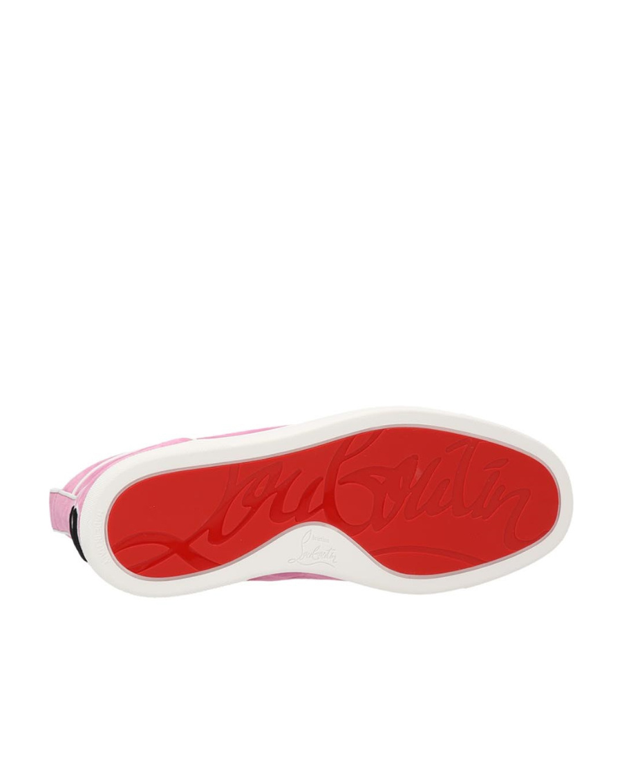 Christian Louboutin Varsilouis High-top Sneakers In Pink