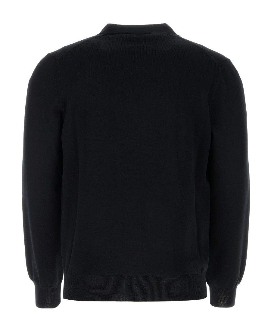 Alexander Mcqueen Embellished V-neck Wool Cardigan In Black