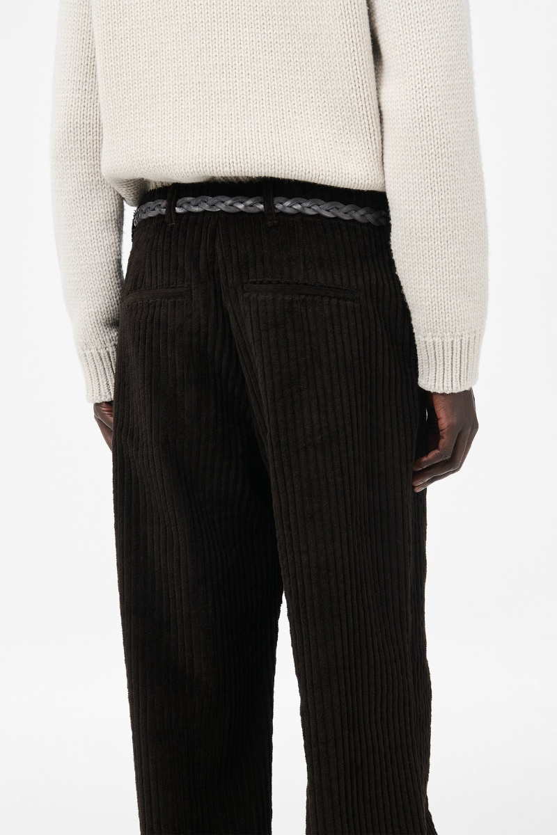 Our Legacy Borrowed Corduroy Chino Pants In Brown