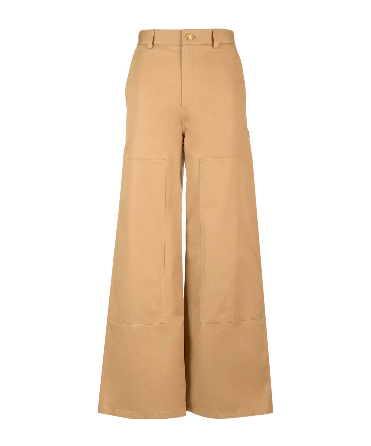 Celine Casual Pants With Belt Loops In Nude