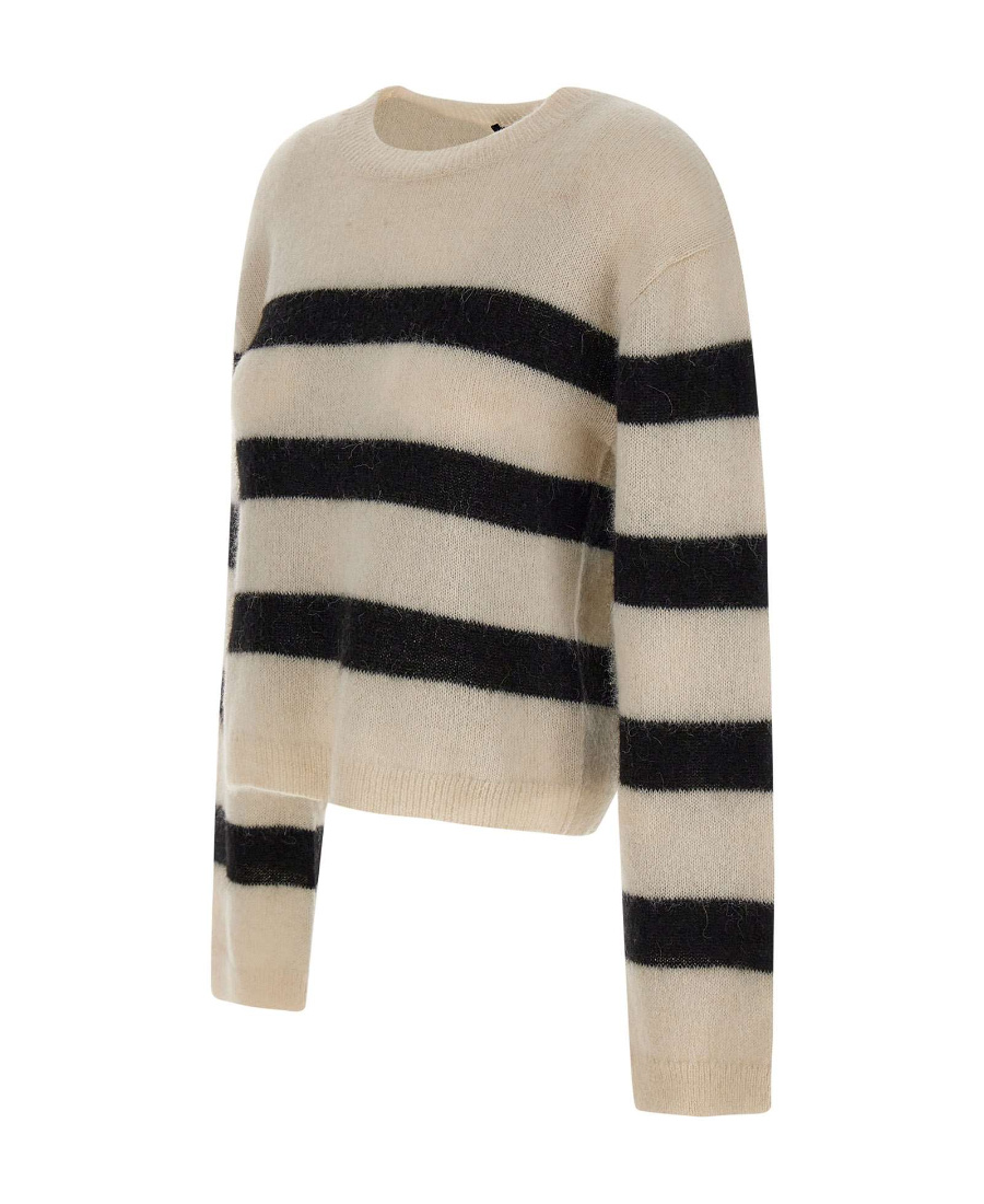 Apc A.p.c. "madison" Alpaca And Wool Pullover In Nude
