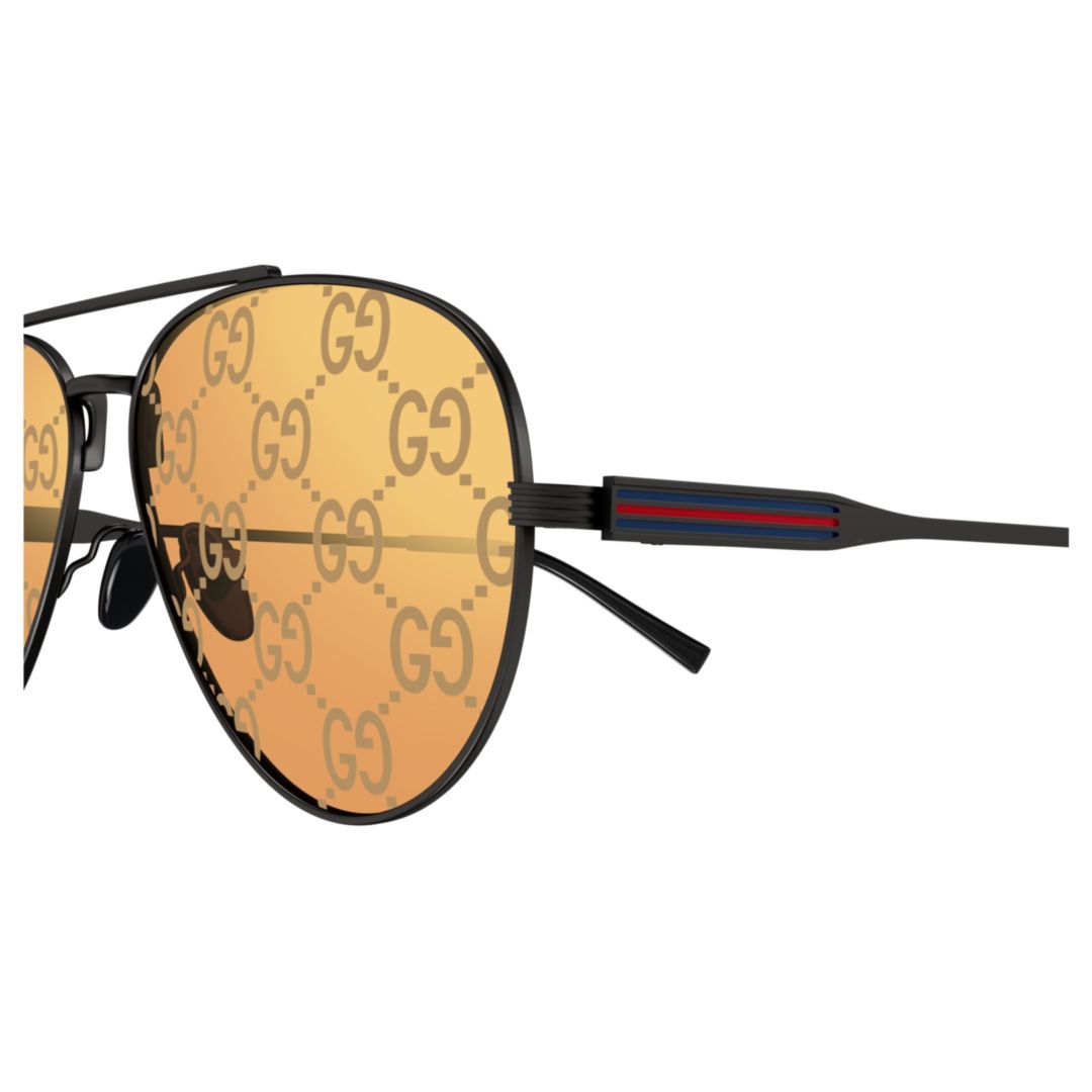 Gucci Aviator Sunglasses In Multicolor