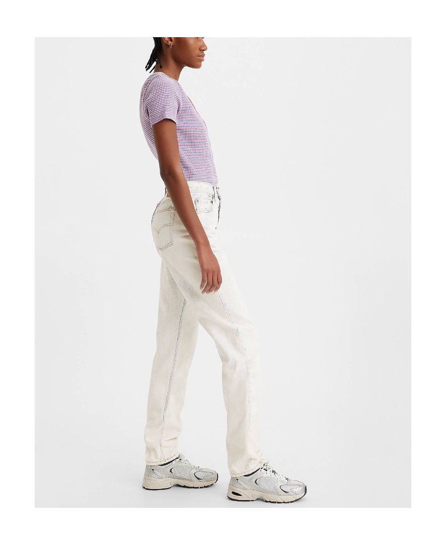 LEVI'S BLEACHED-EFFECT TAPERED JEANS