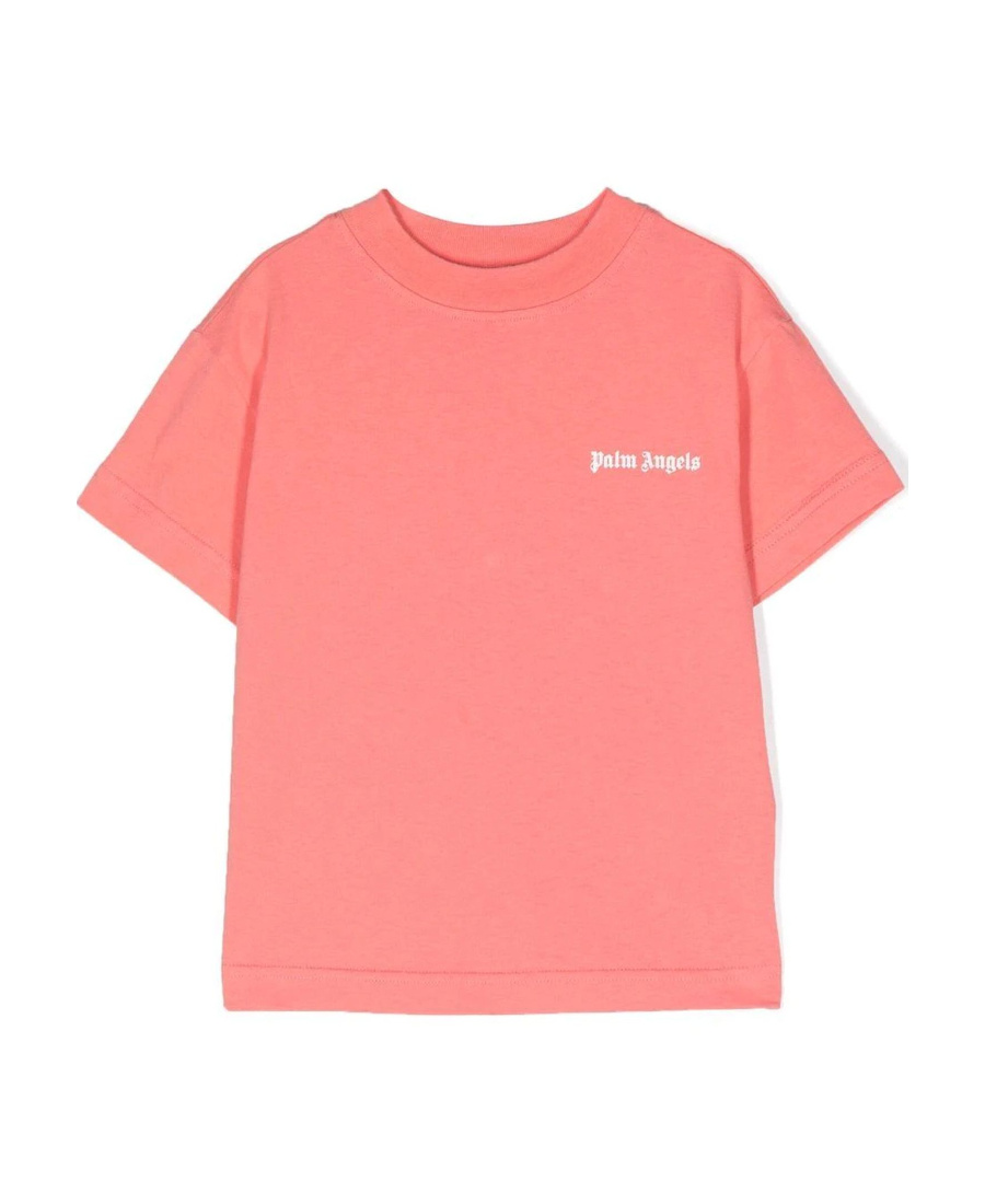 Palm Angels Set-of-three Logo-print T-shirts In White