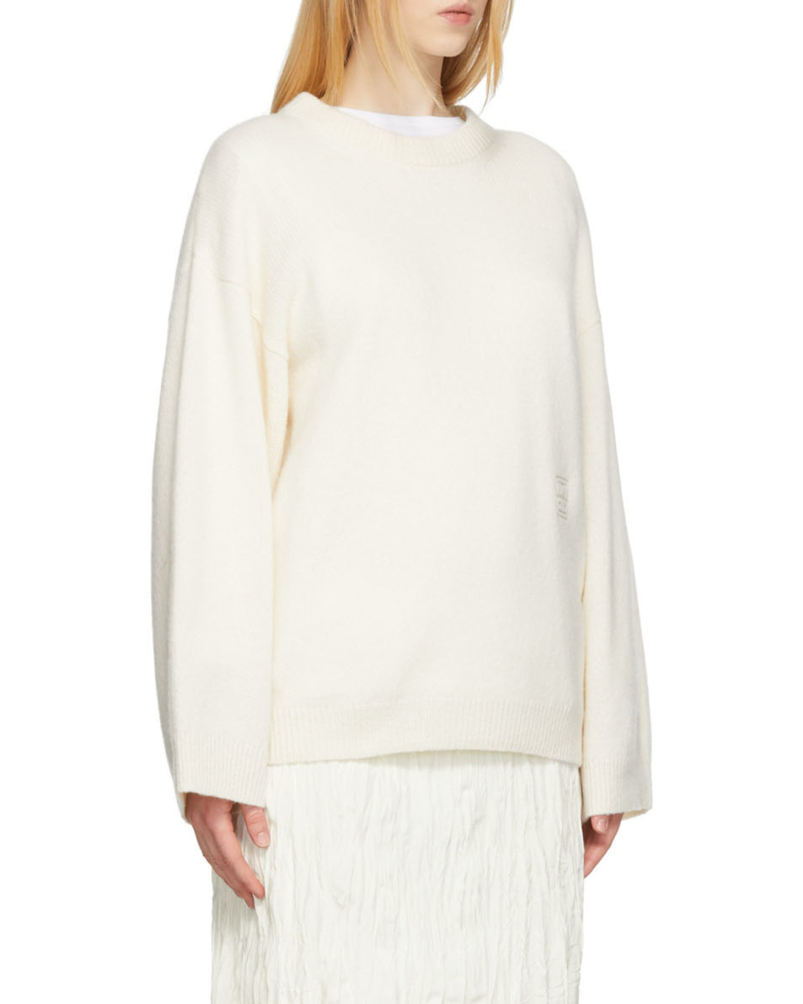 TOTÊME CREW-NECK LONG-SLEEVED JUMPER