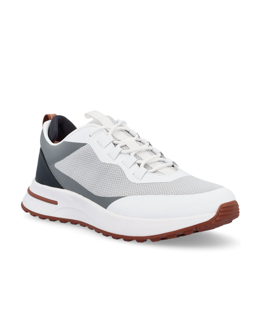Loro Piana Weekend Walk Performance Mesh Low-top Sneakers In White