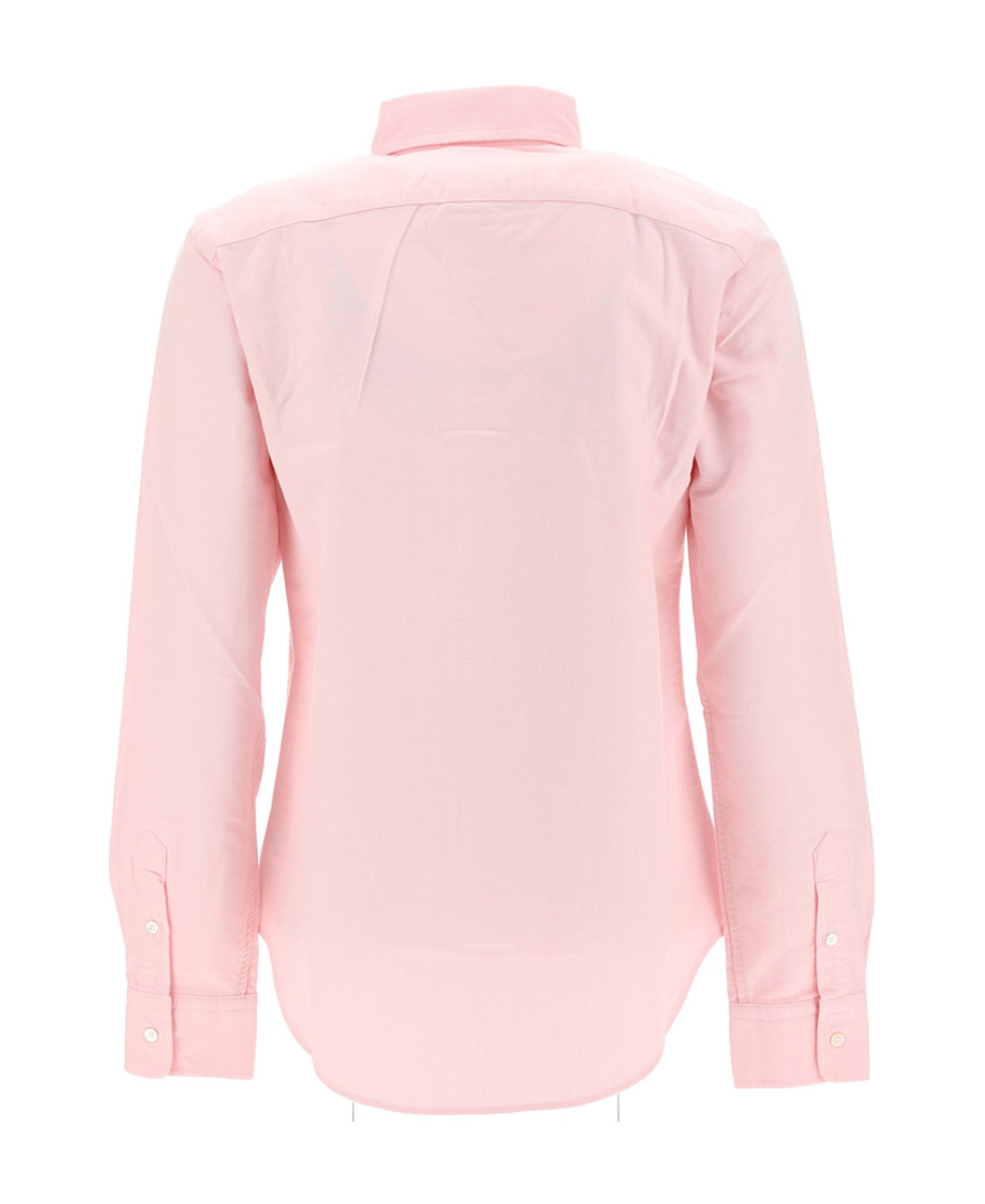 Polo Ralph Lauren Polo Pony Motif Cotton Shirt In Pink