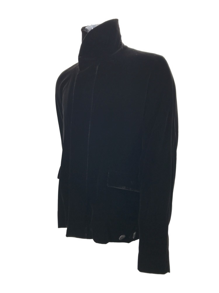 Giorgio Armani Logo Casual Jacket In Black