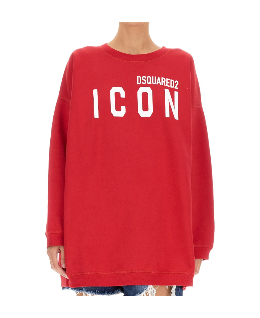 Dsquared2 Dsquared Women "icon" Sweatshirt In Red