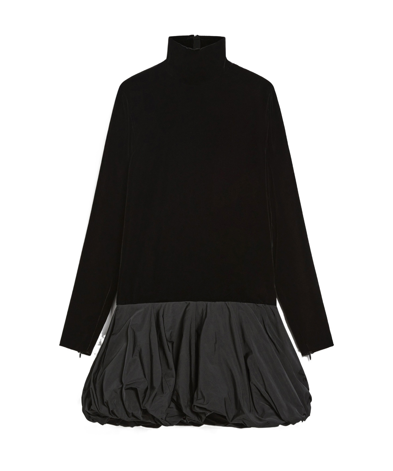 Max Mara Velvet Osso In Black