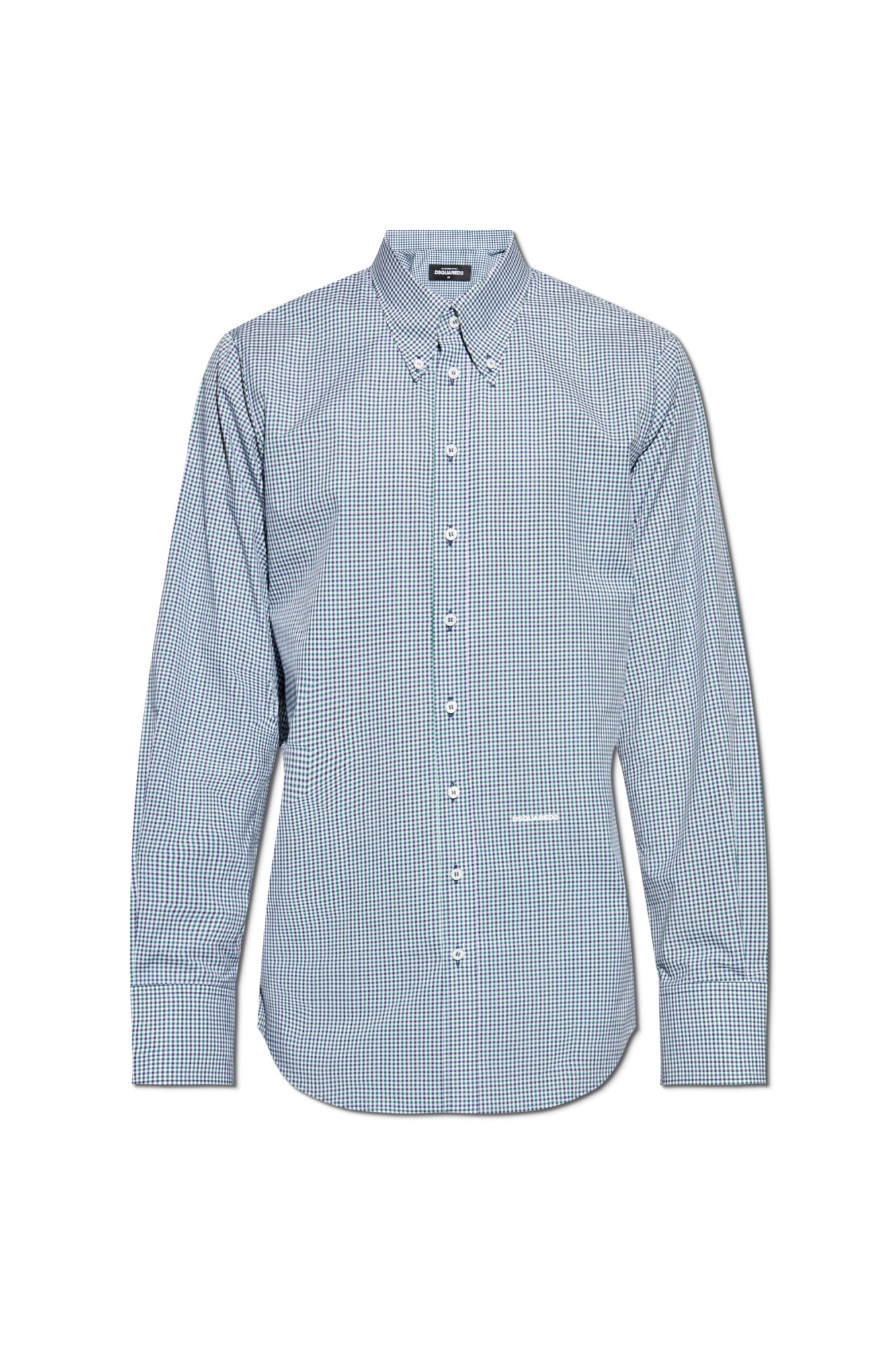 Dsquared2 Cotton Shirt In Blue