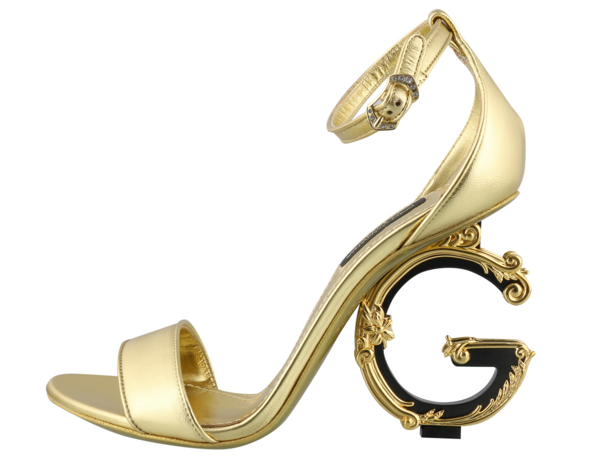 Dolce & Gabbana Keira Sandals In Nude