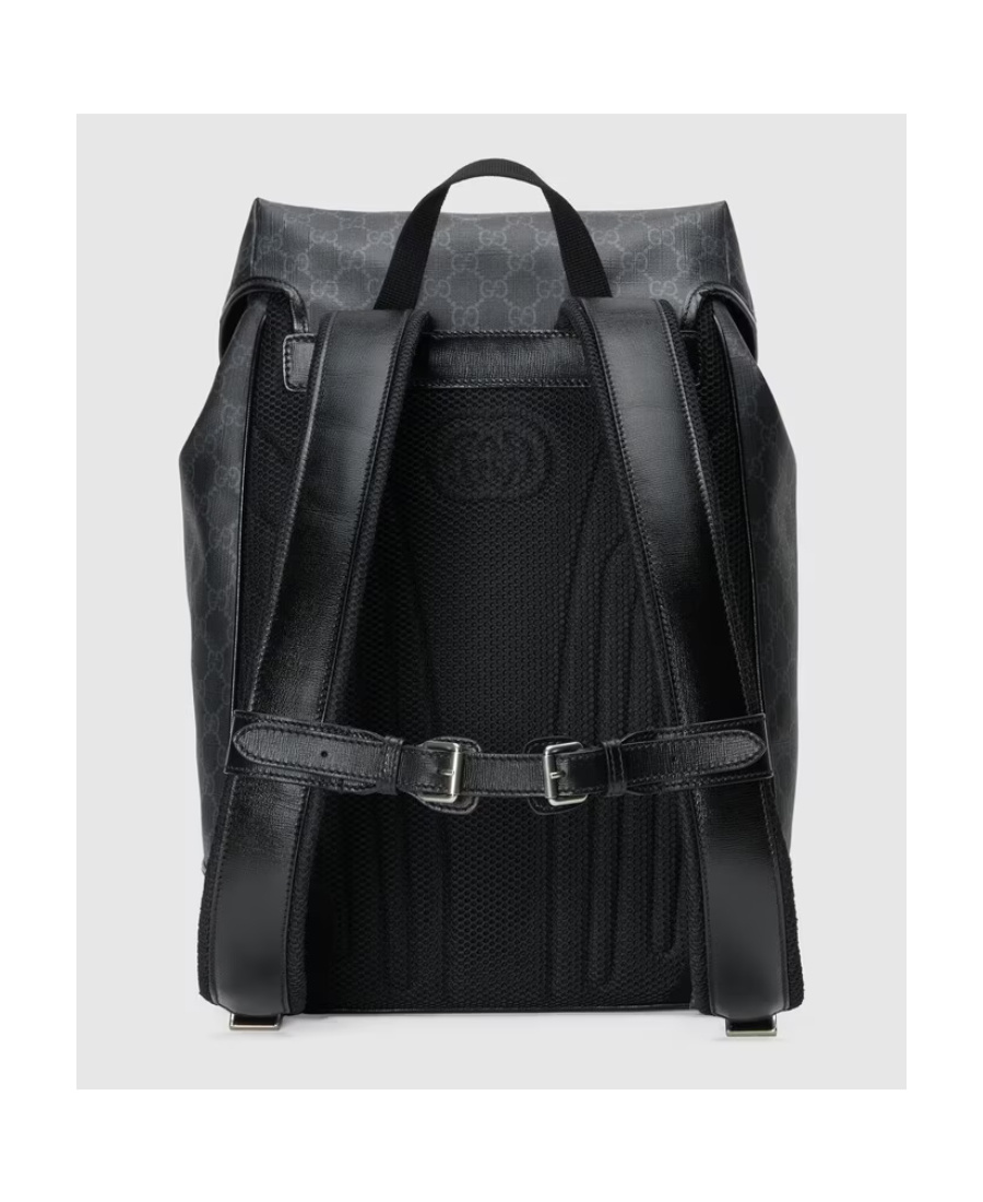 Gucci Gg Supreme Backpack In Black