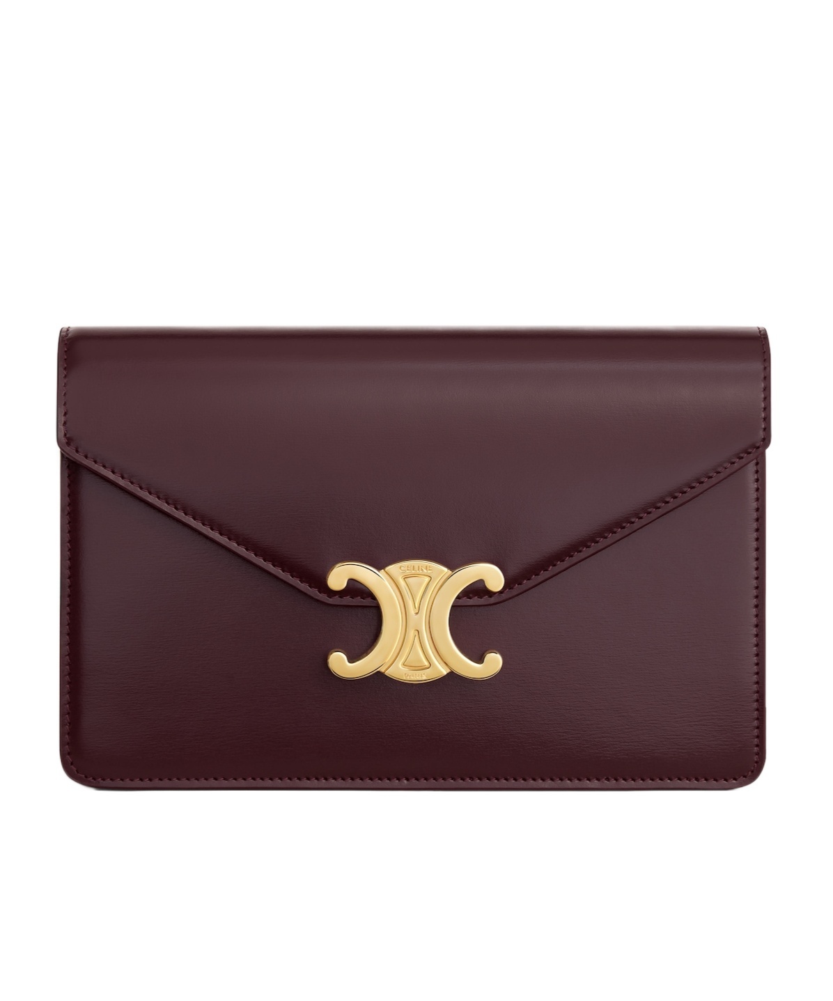 Celine Wallet On Chain Margo In Shiny Calfskin