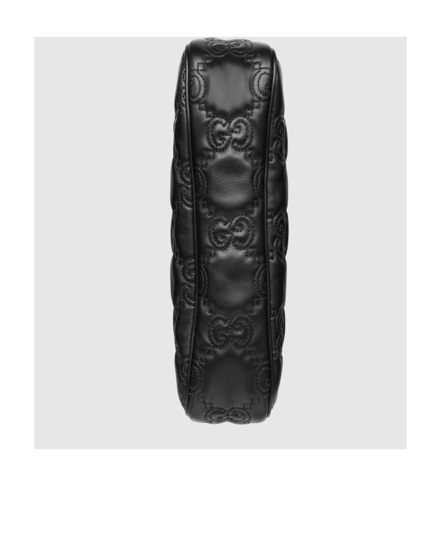 Gucci Black Leather Lion Gg Handbag | ModeSens
