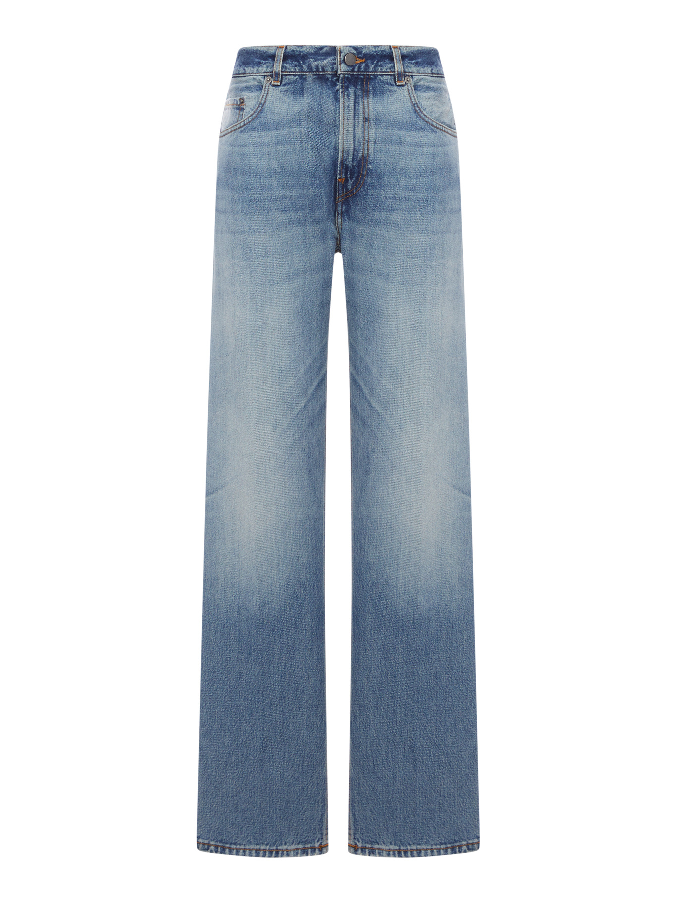 Haikure Jeans With Belt Loops In Blue