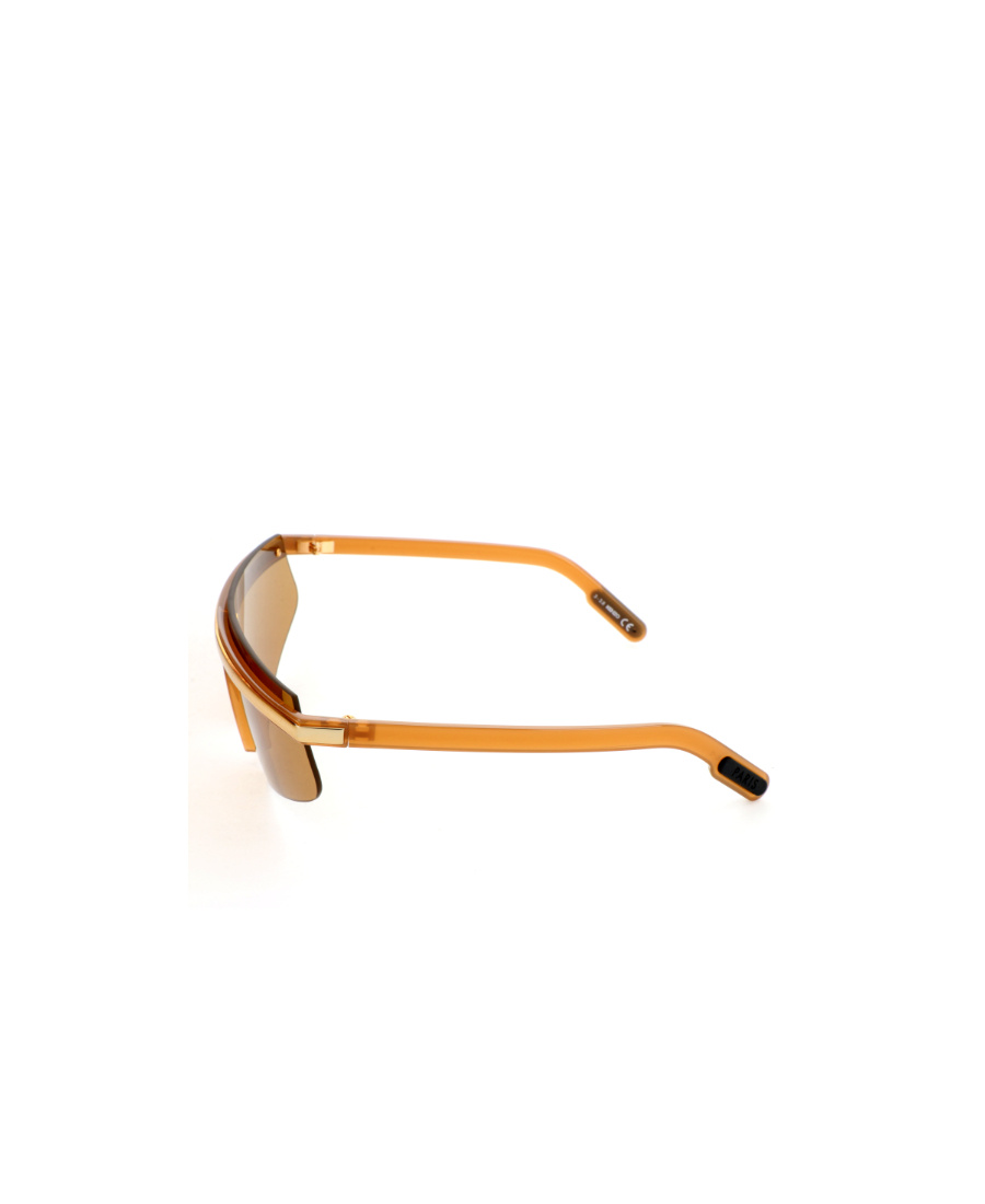 Kenzo Logo Sunglasses In Yellow