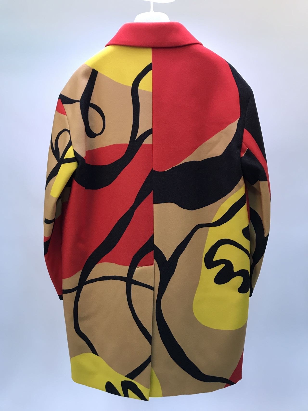 Iceberg Long-sleeved Coat In Black