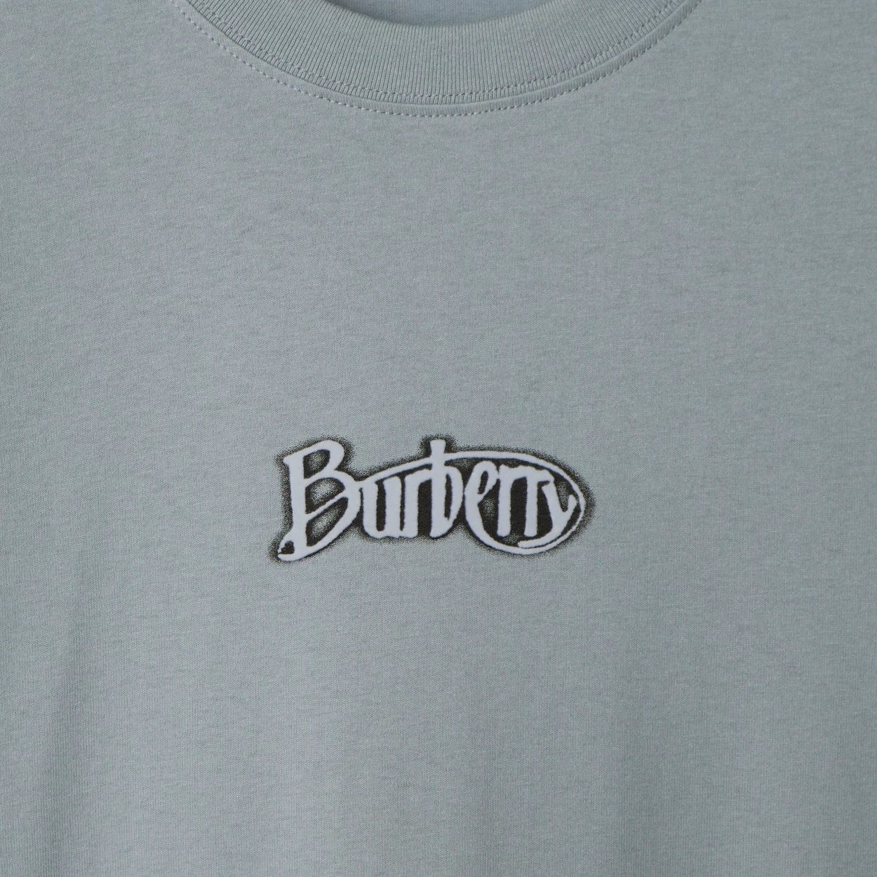 Tシャツ・カットソー Burberry FW24 Logo embroidery t-shirt (8097946 GALE) Burberry logo-embroidered T-shirt | Neutrals | FARFETCH