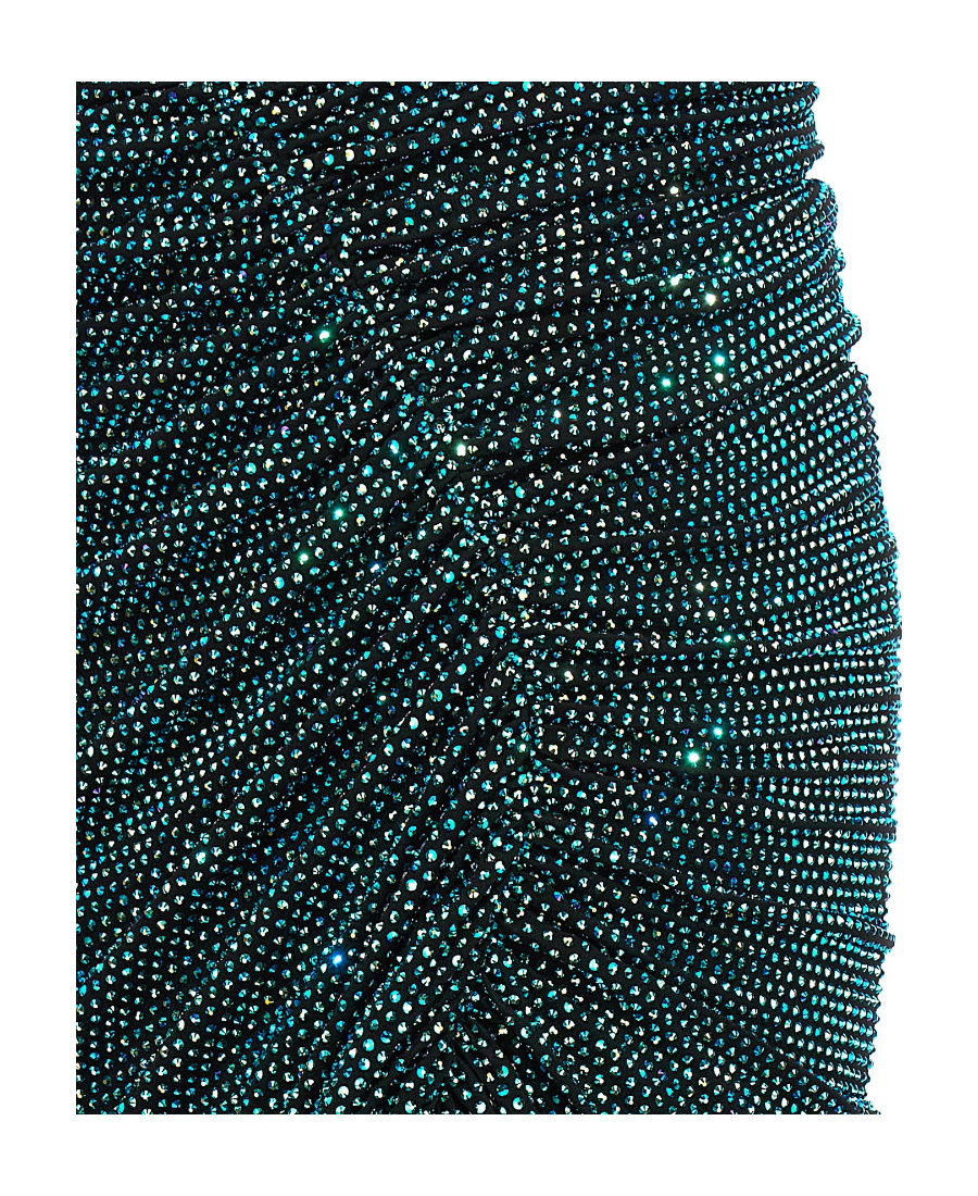 ALEXANDRE VAUTHIER ALEXANDRE VAUTHIER EMBELLISHED RUCHED STRAPLESS MAXI DRESS