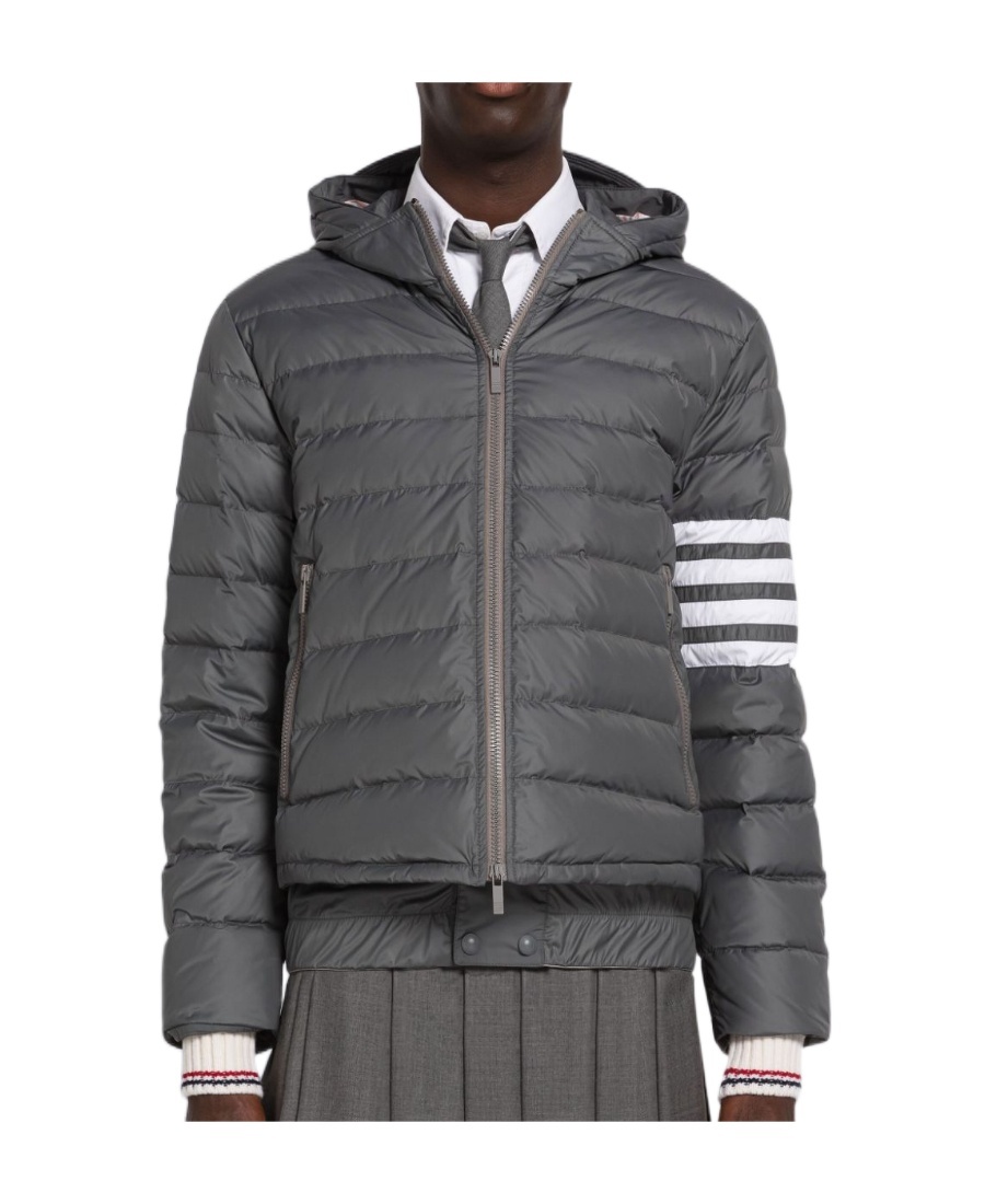 Thom Browne Downfall Padded Ski Jacket In Black