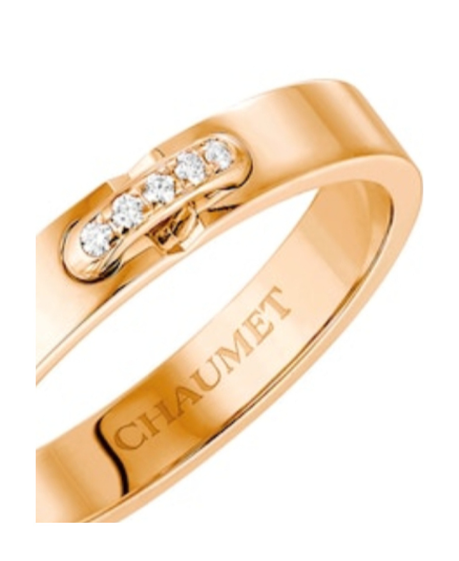 CHAUMET LOGO RING 