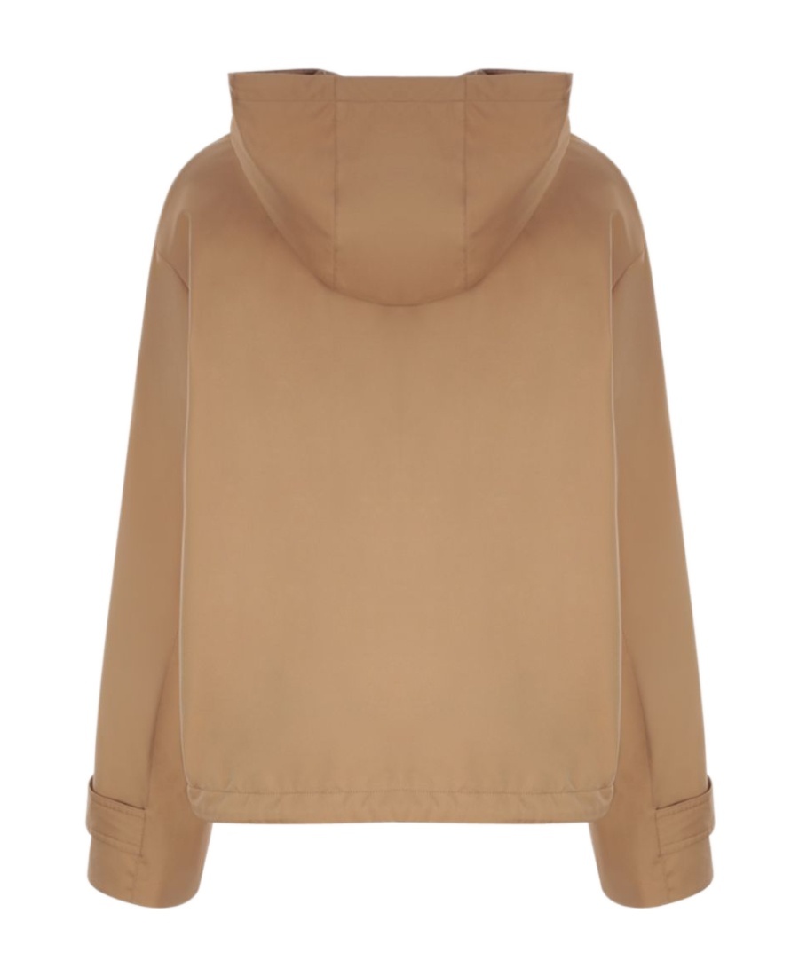 Shop Loro Piana Hooded Jacket In Caramel Color