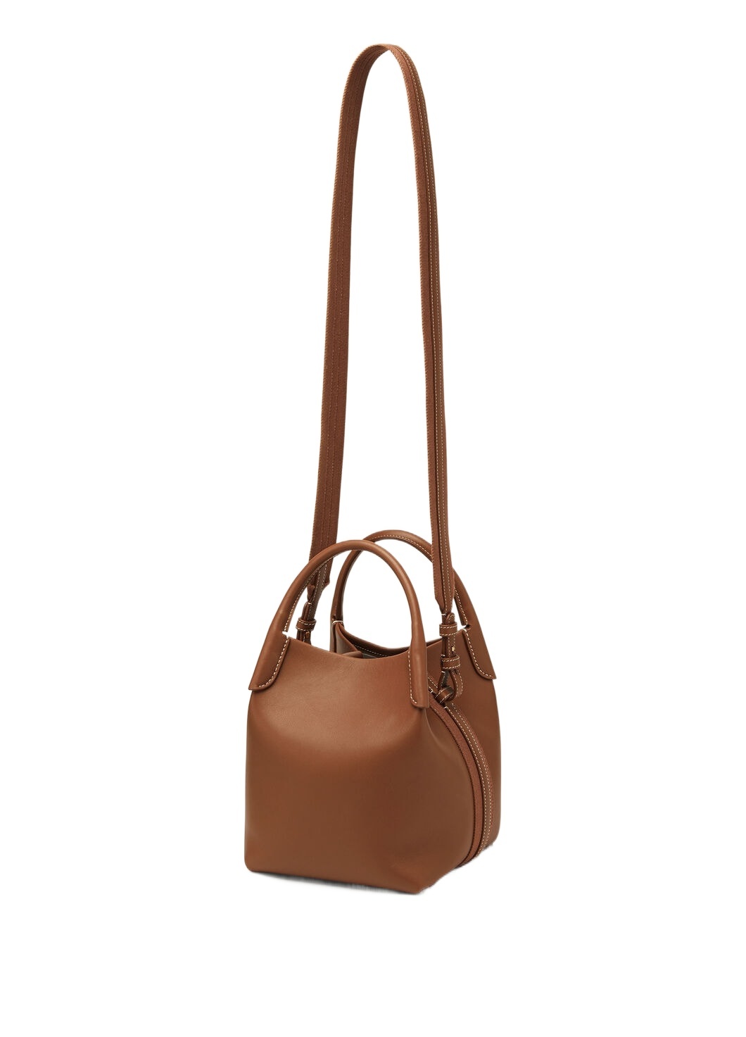 Loro Piana Bale Small Shoulder Bag In Brown