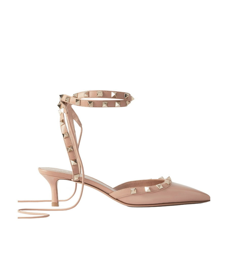 VALENTINO GARAVANI ROCKSTUD 60MM PATENT-LEATHER PUMPS 
