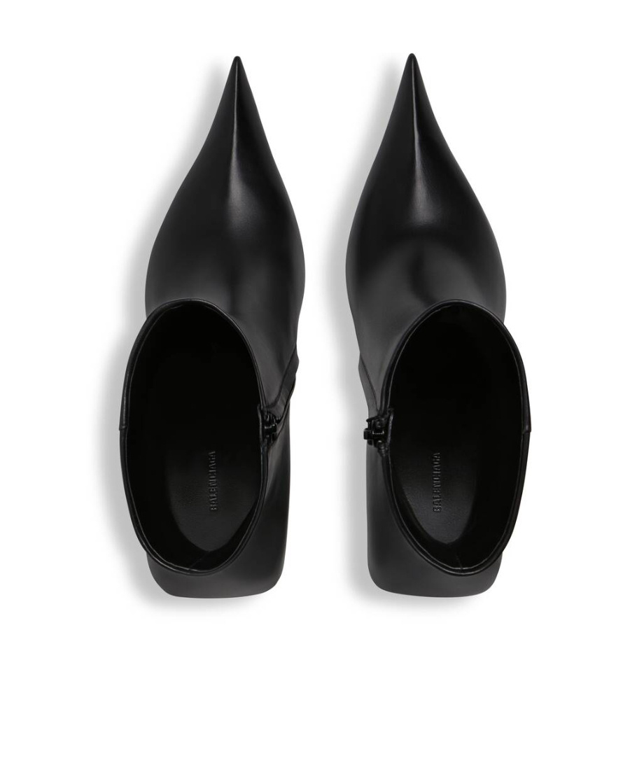 Balenciaga Stivaletti Witch 110 Mm Da Donna In Nero In Black
