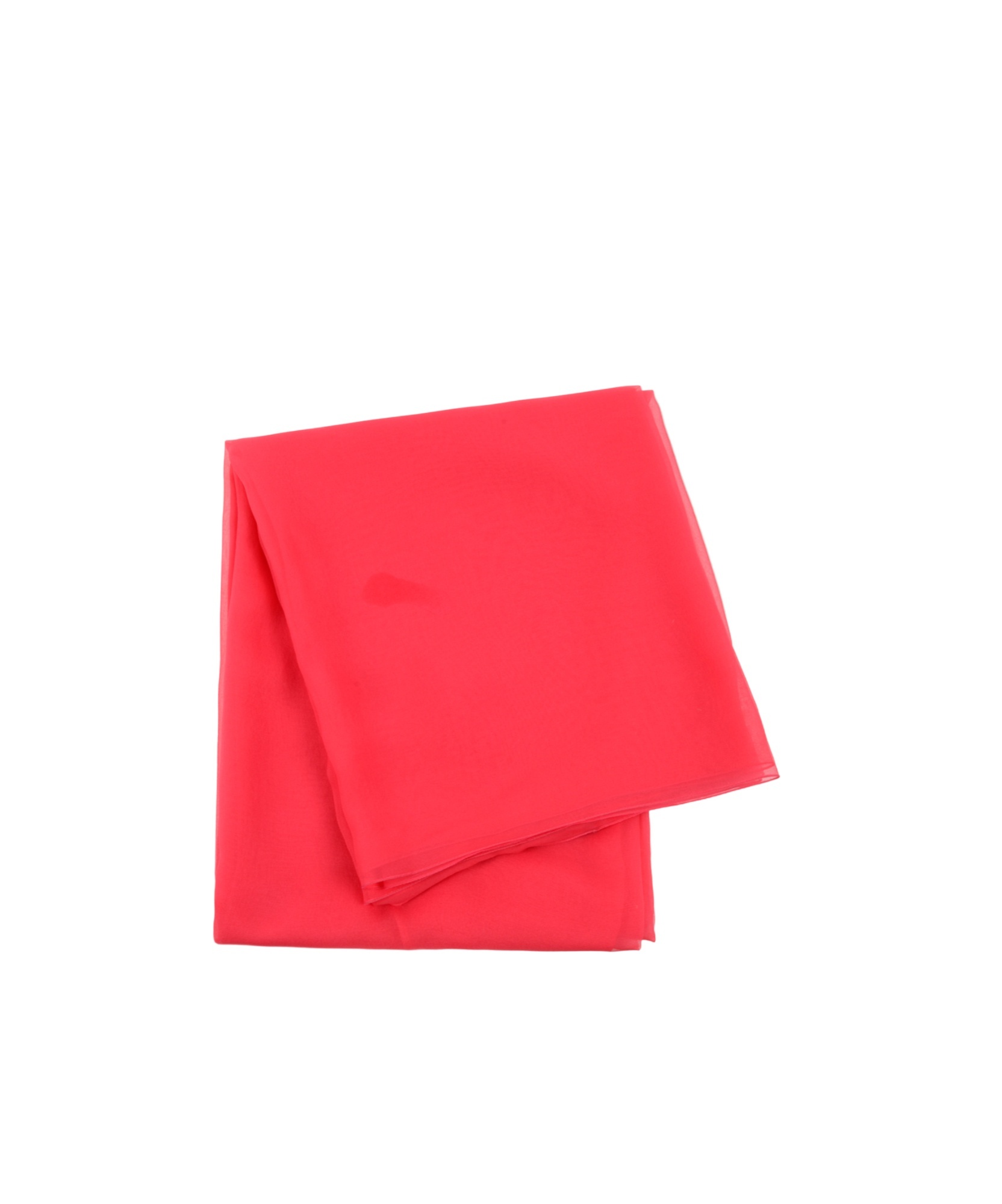 Alberta Ferretti Solid Color Silk Scarf In Pink