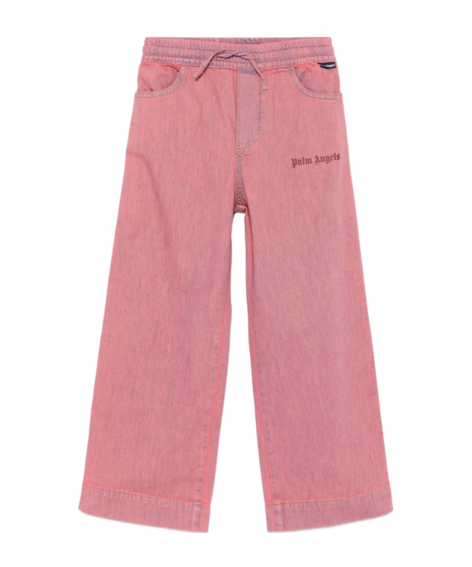 Palm Angels Elastic Waist Sweatpants In Pink