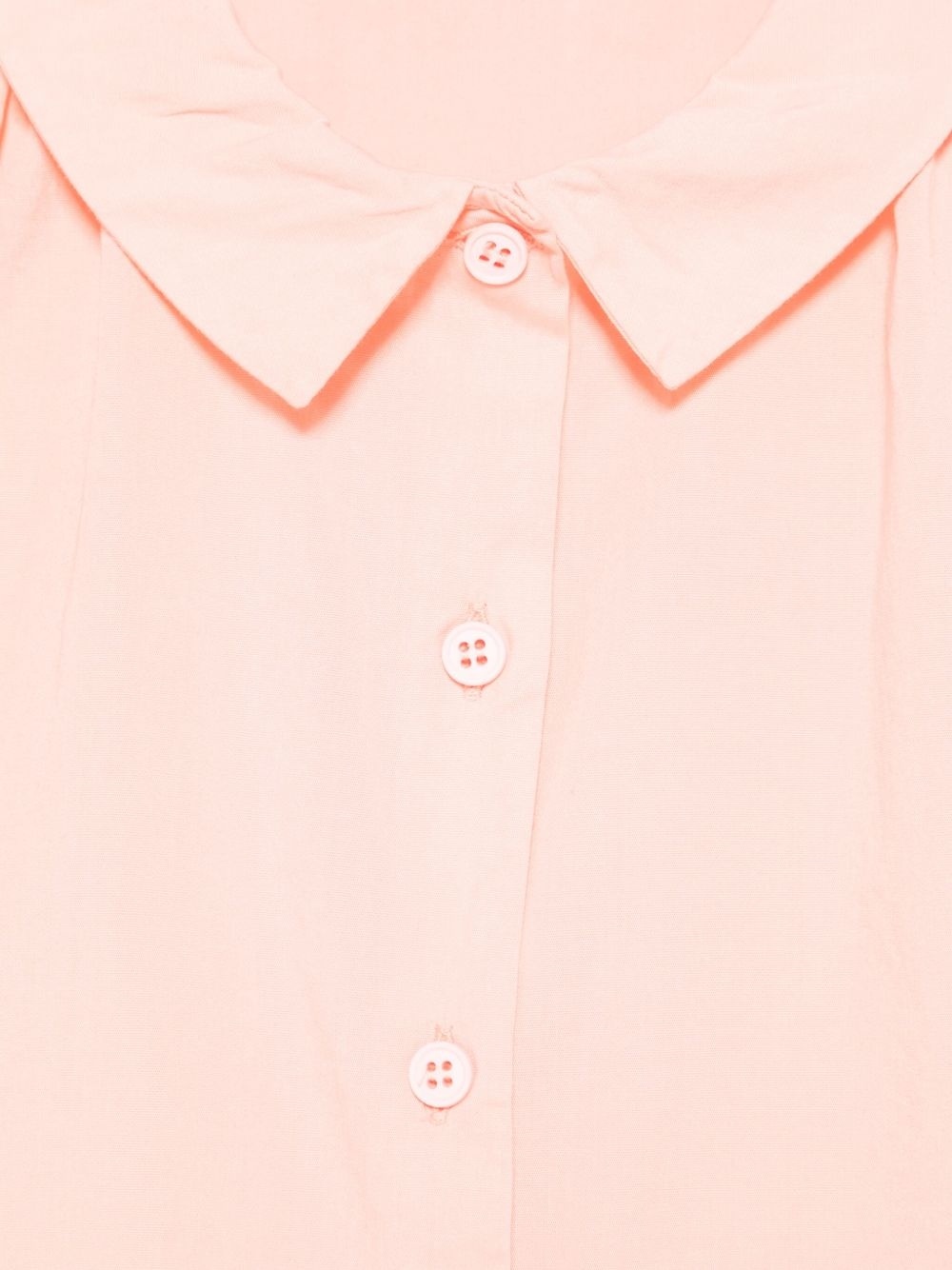 Il Gufo Logo-tag Shirt In Pink