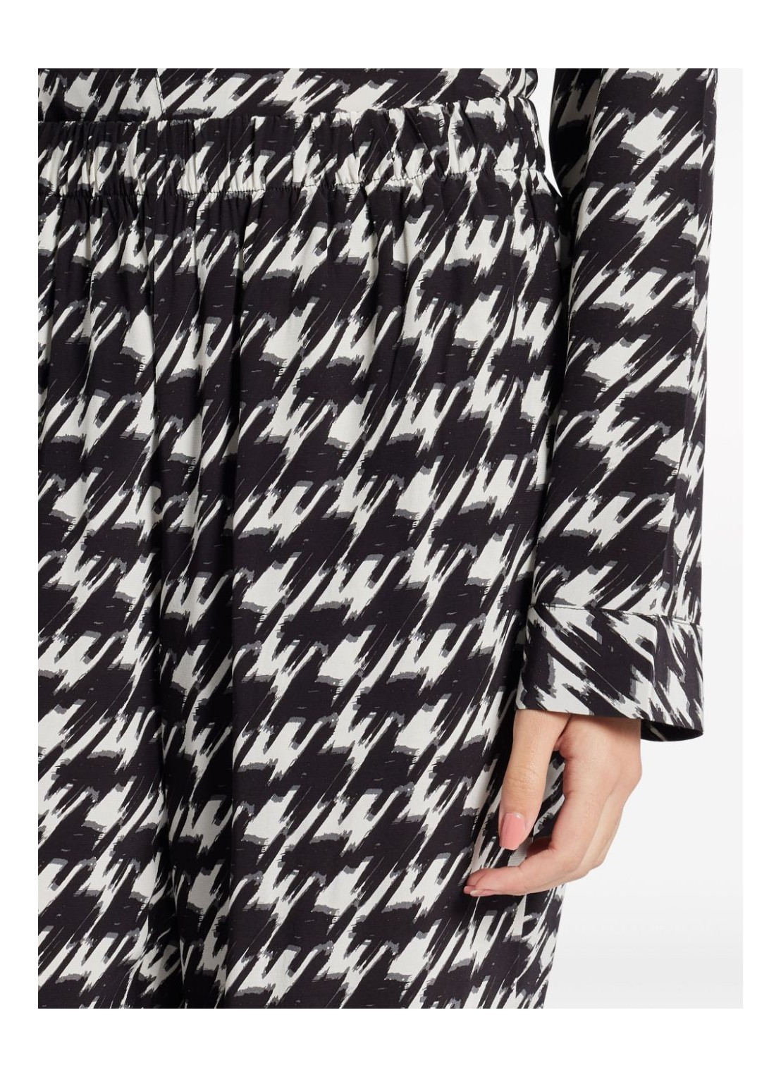 ANINE BING THOUSAND BIRD PATTERN CASUAL PANTS