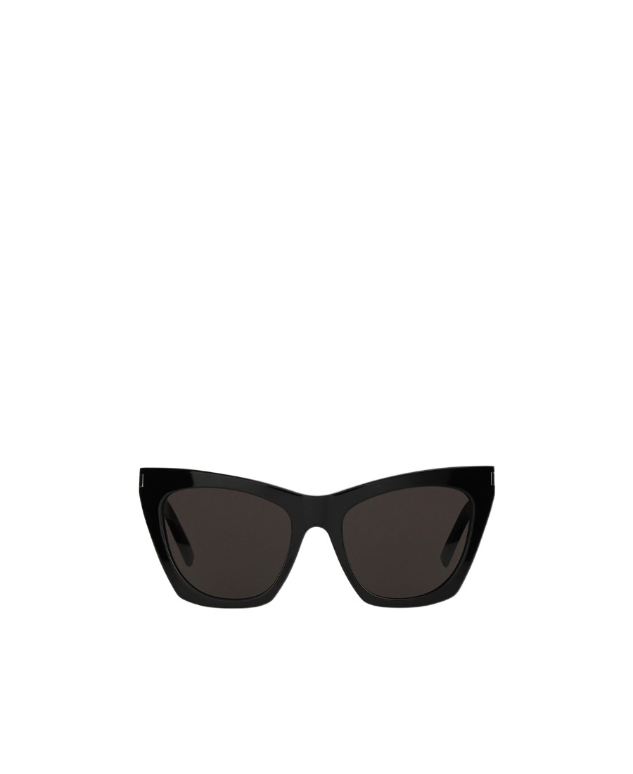 Saint Laurent Kate D-frame Sunglasses In Black