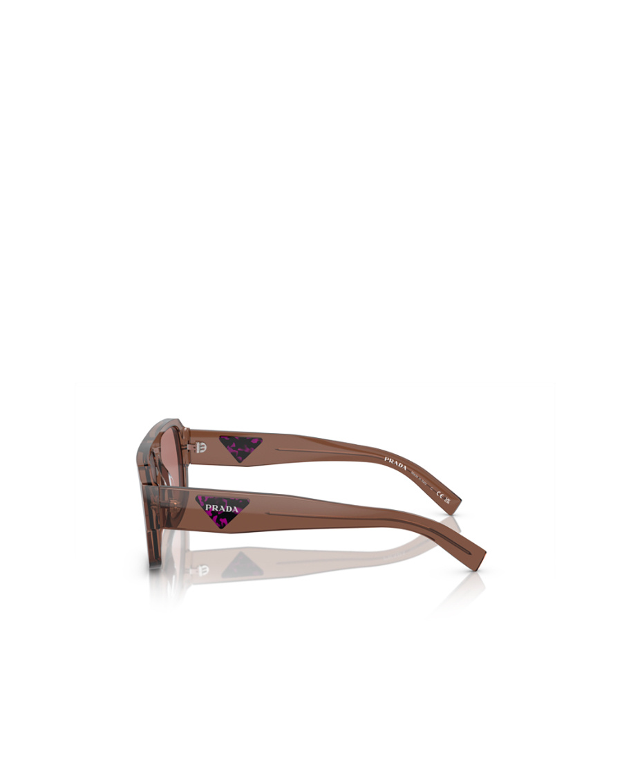 Prada Rectangular Frame Sunglasses Sunglasses In Pink