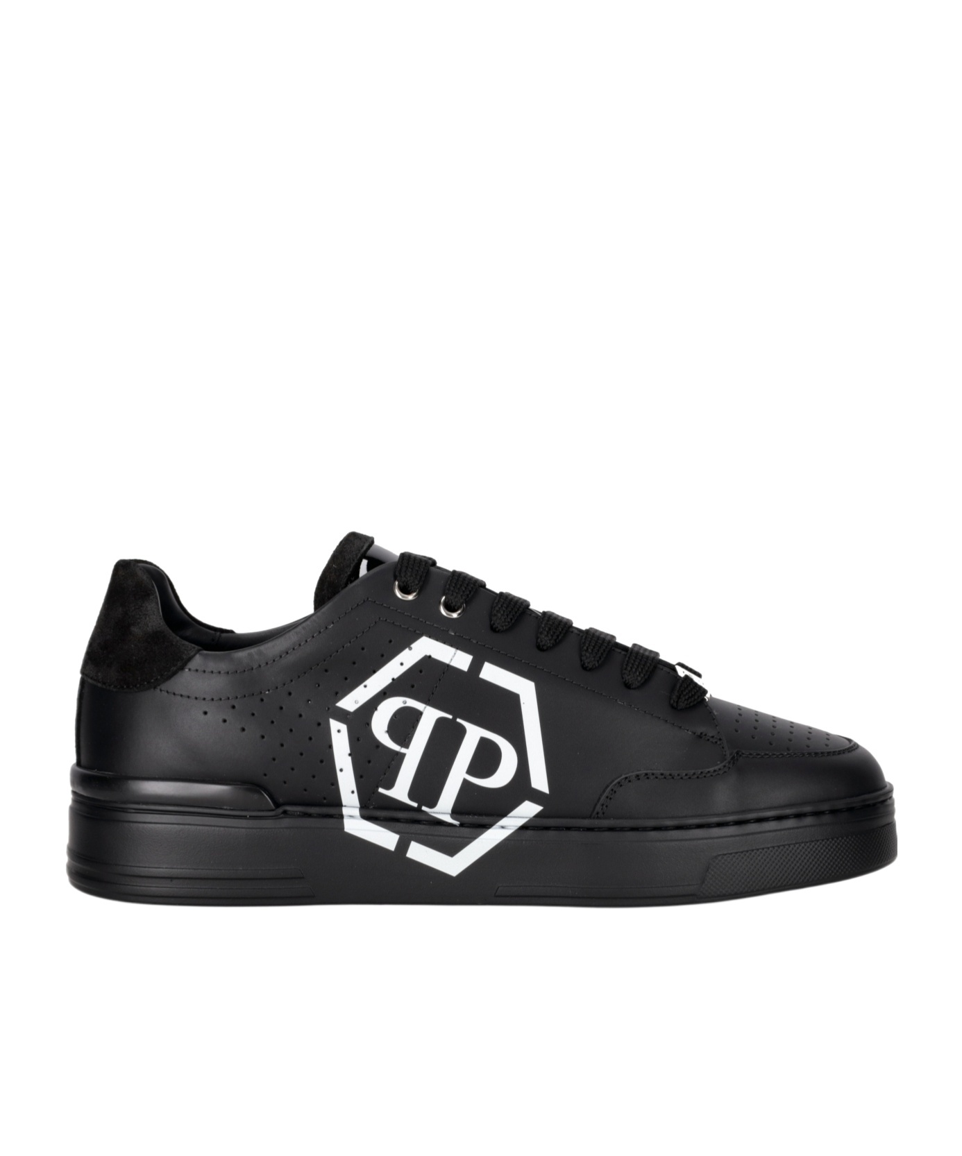 Philipp Plein Laced Sneakers In Black