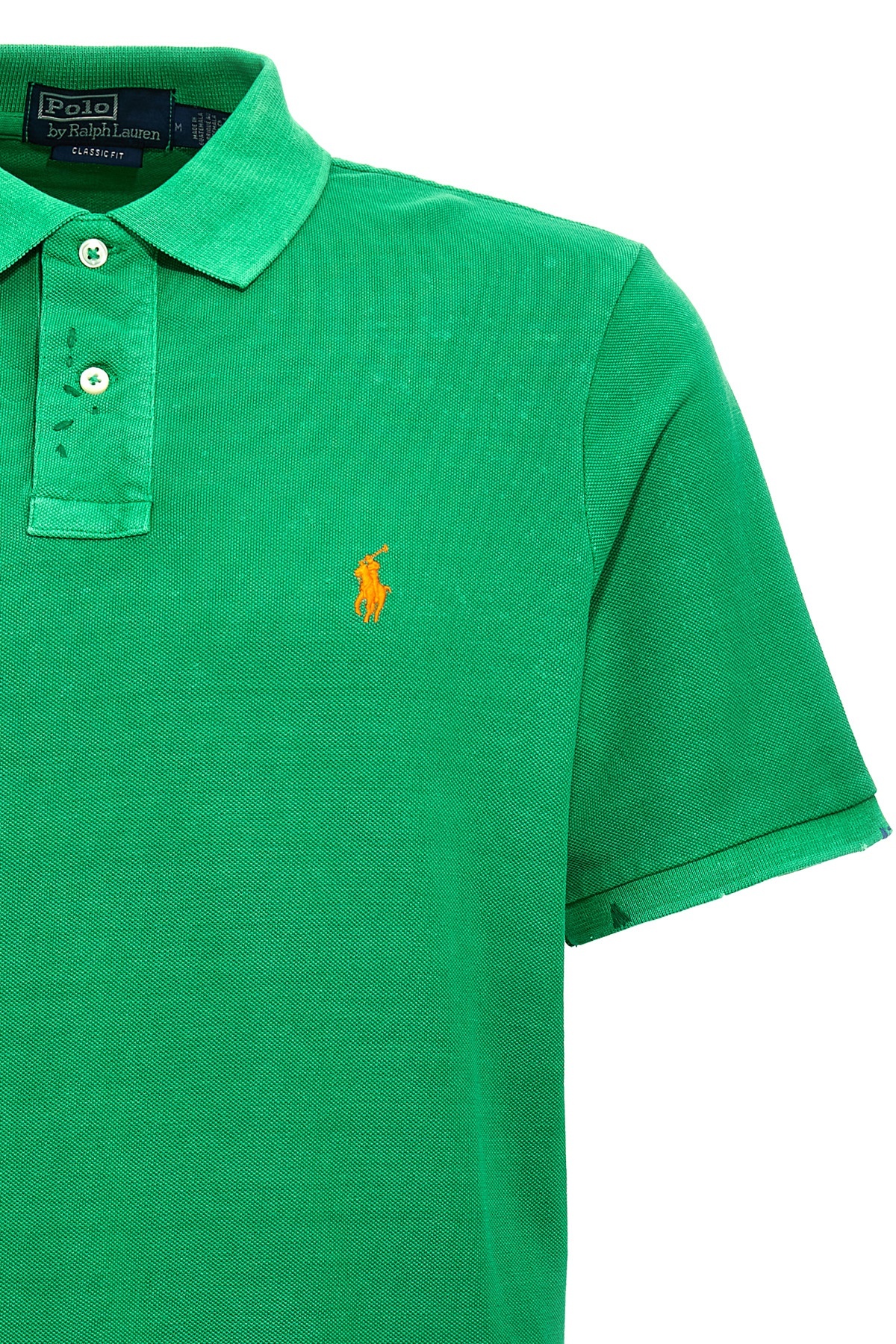 Polo Ralph Lauren Polo Pony-embroidered Polo Shirt In Green