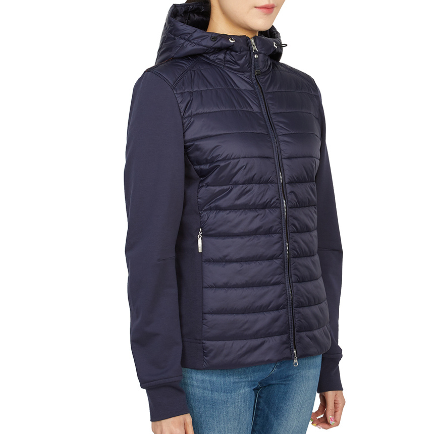 Parajumpers Long-sleeved Hooded Cotton-padded Suit In Black