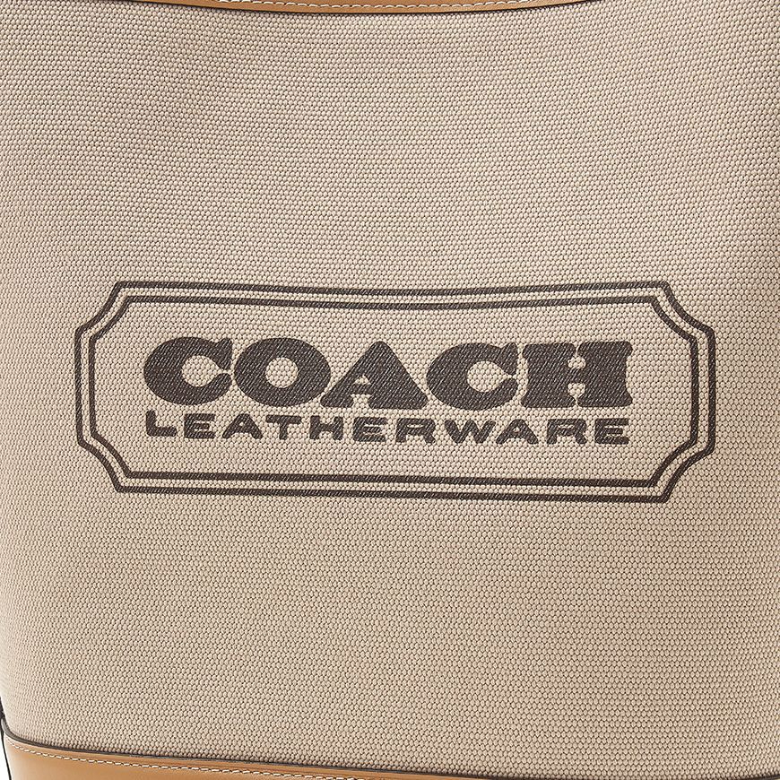 Coach Restored Dakota Bucket Bag In Nude