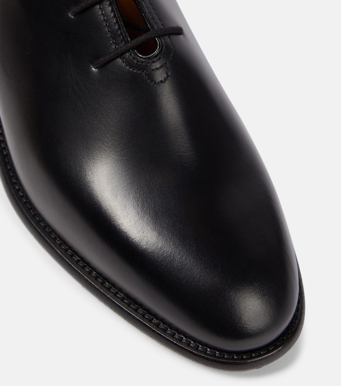 The Row Round-toe Lace-up Boots In Black