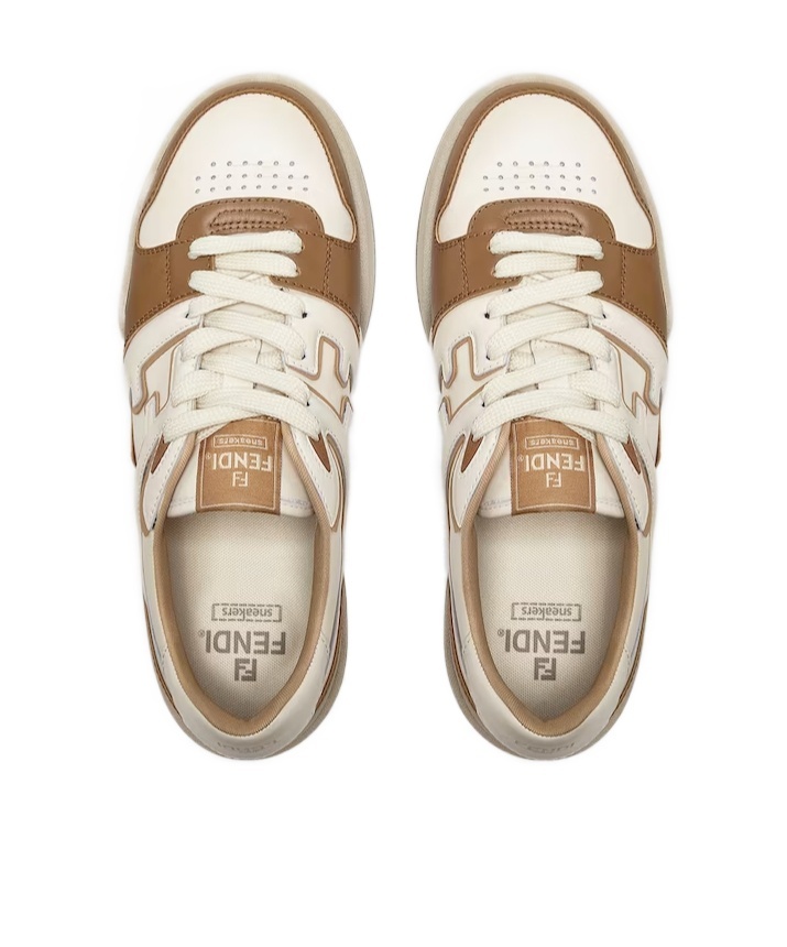 Fendi Sneakers In Brown