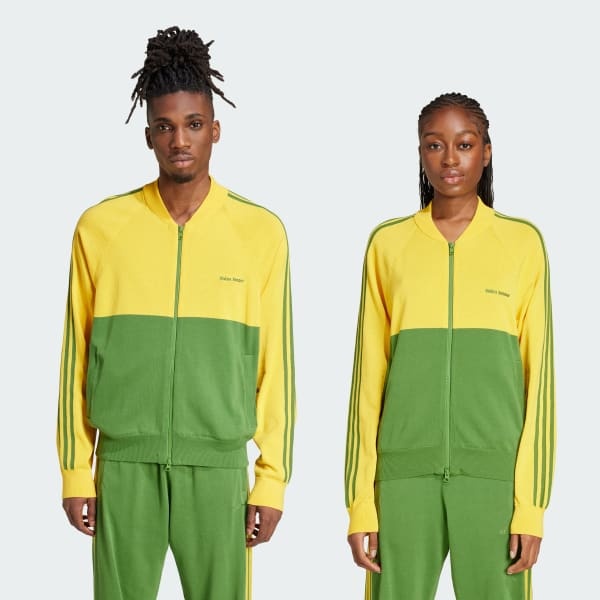 Adidas X Wales B Onner Zip Sweater In Yellow