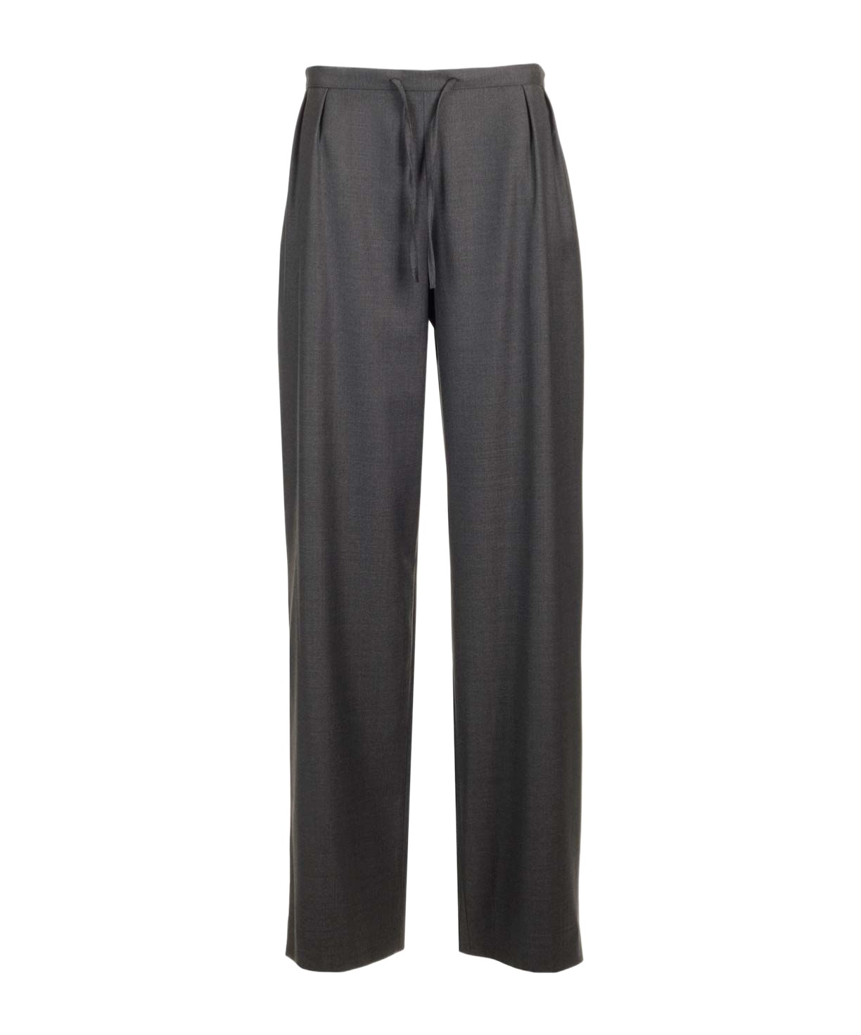 Loulou Studio Cove Trousers In Black