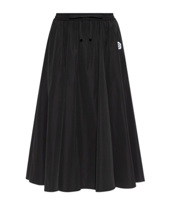 Kenzo Boke Flower 2.0 Skirt With Flared Hem And Bow Detail