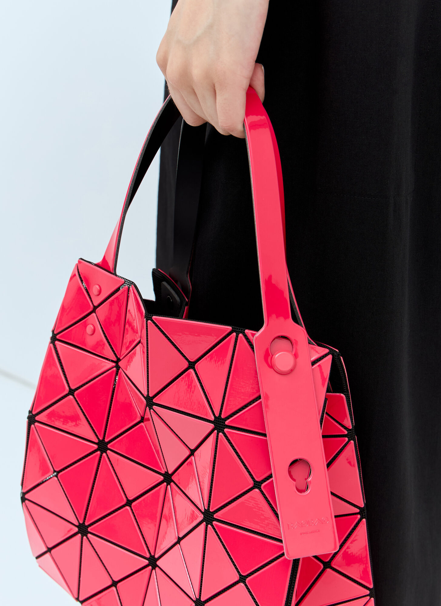 Bao Bao Issey Miyake Carat Tote Bag In Red