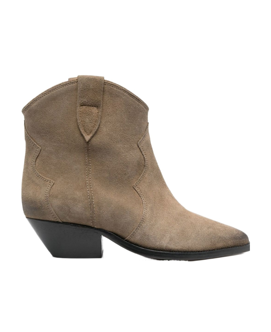 ISABEL MARANT POINTED SHORT BOOTS