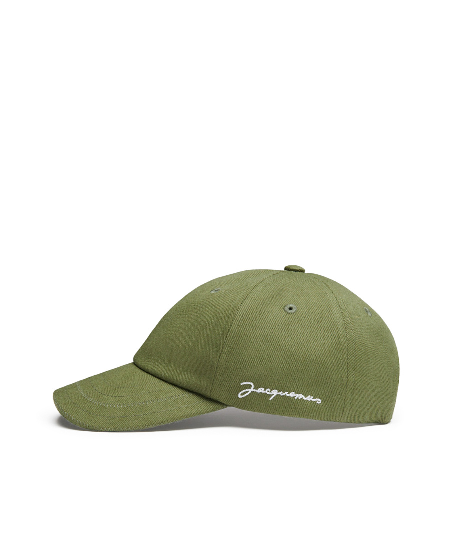 Jacquemus La Casquette Artichaut Baseball Cap In Green