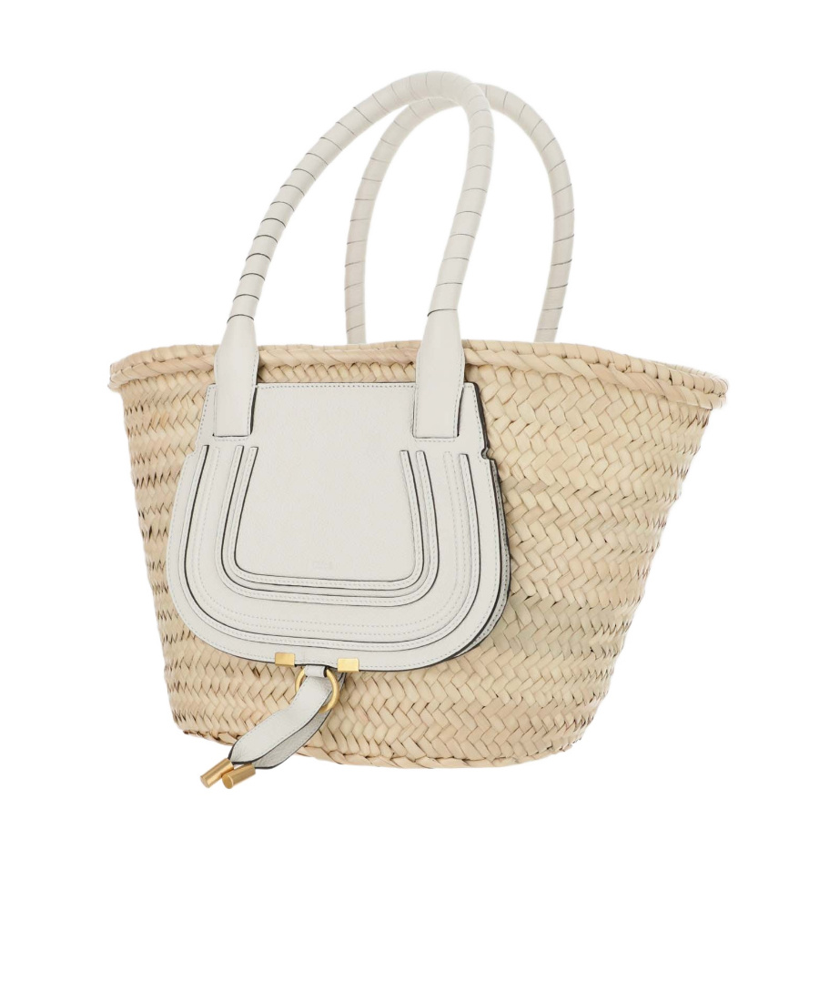 Chloé Medium Marcie Tote Bag In Nude