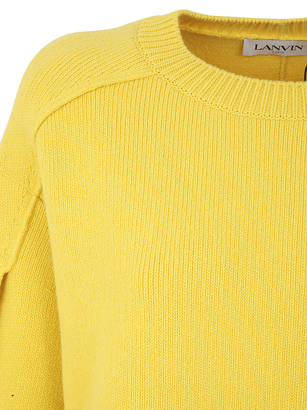 LANVIN ROUND-NECK LONG-SLEEVED SWEATER